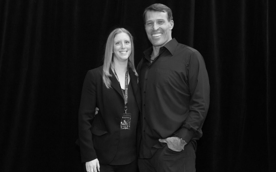Stacey and Tony Robbins